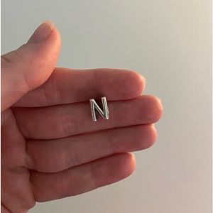 Letter N Pandora Charm